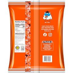 Tootsie Pops orange-shell with chocolatey center visible, a classic treat.