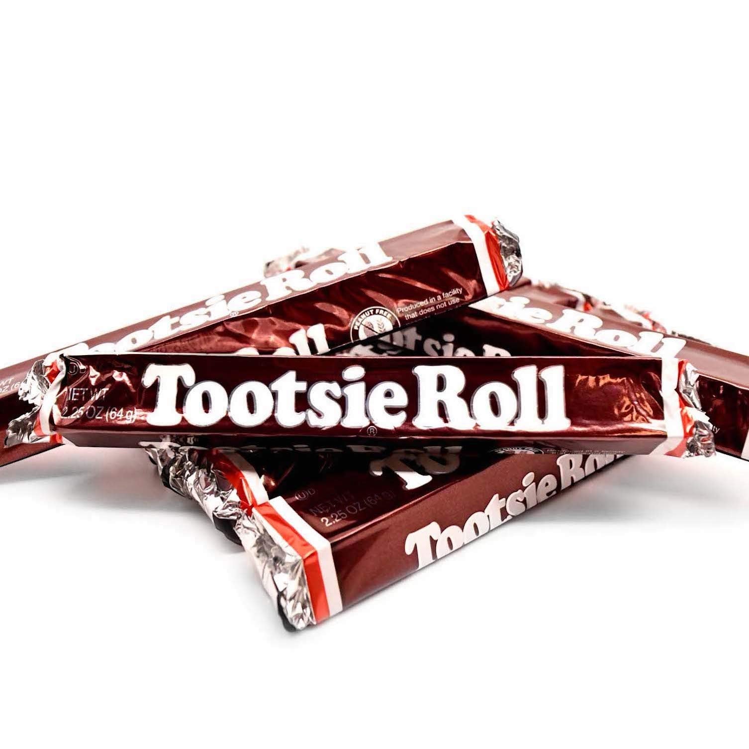 Tootsie Roll Bars individually wrapped for convenient snacking on the go.