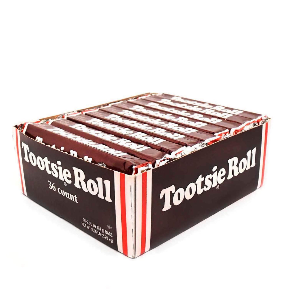 Tootsie Roll Bars as a party snack for guests.