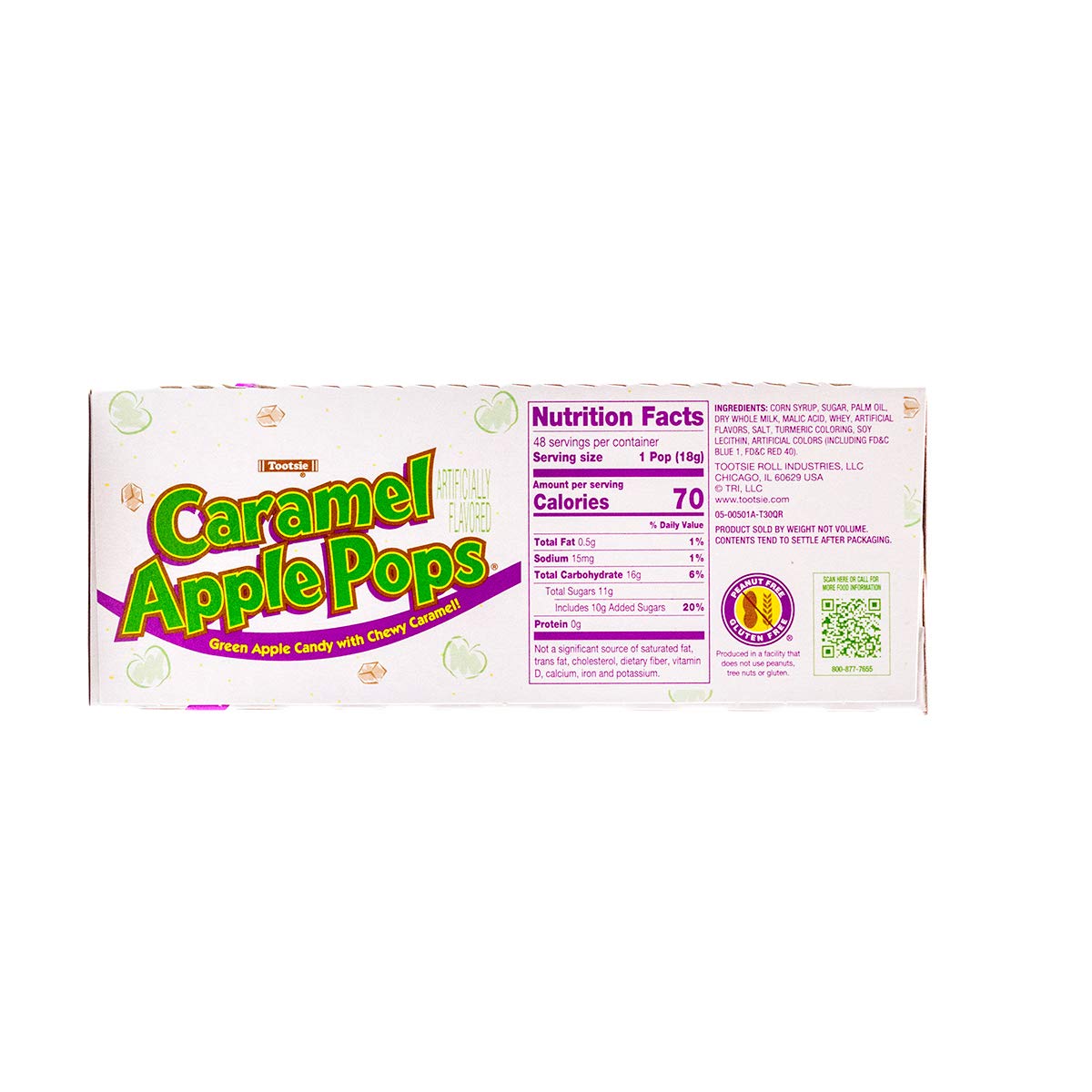 Tootsie Roll Caramel Apple Pops party candy pack ready to share