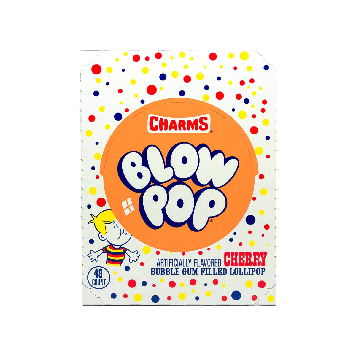 Tootsie Roll Charms Blow Pop individually wrapped, preserving freshness for on-the-go snacking.