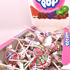 Tootsie Roll Charms Blow Pops individually wrapped for freshness and convenient sharing