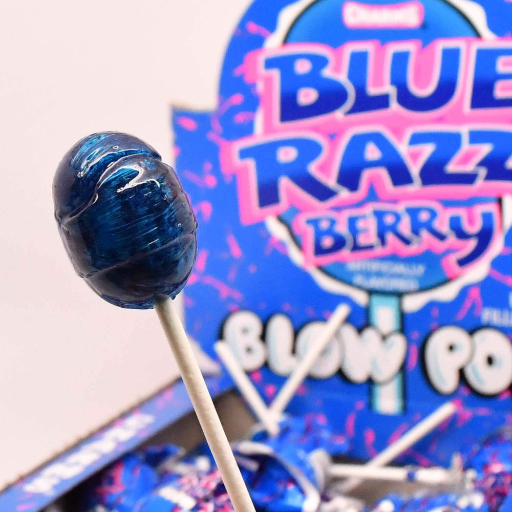 Tootsie Roll Charms Blow Pops kosher and peanut-free option display