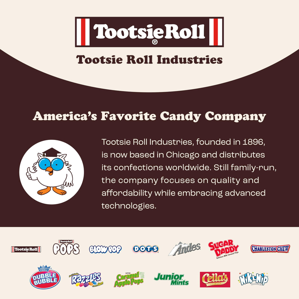 Tootsie Roll Classic Chocolate flavor provides comforting, familiar taste for fans