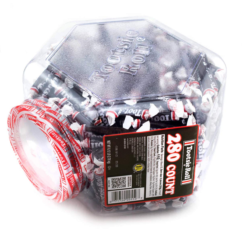 Tootsie Roll classroom snack moment with a fun chewy chocolate treat.