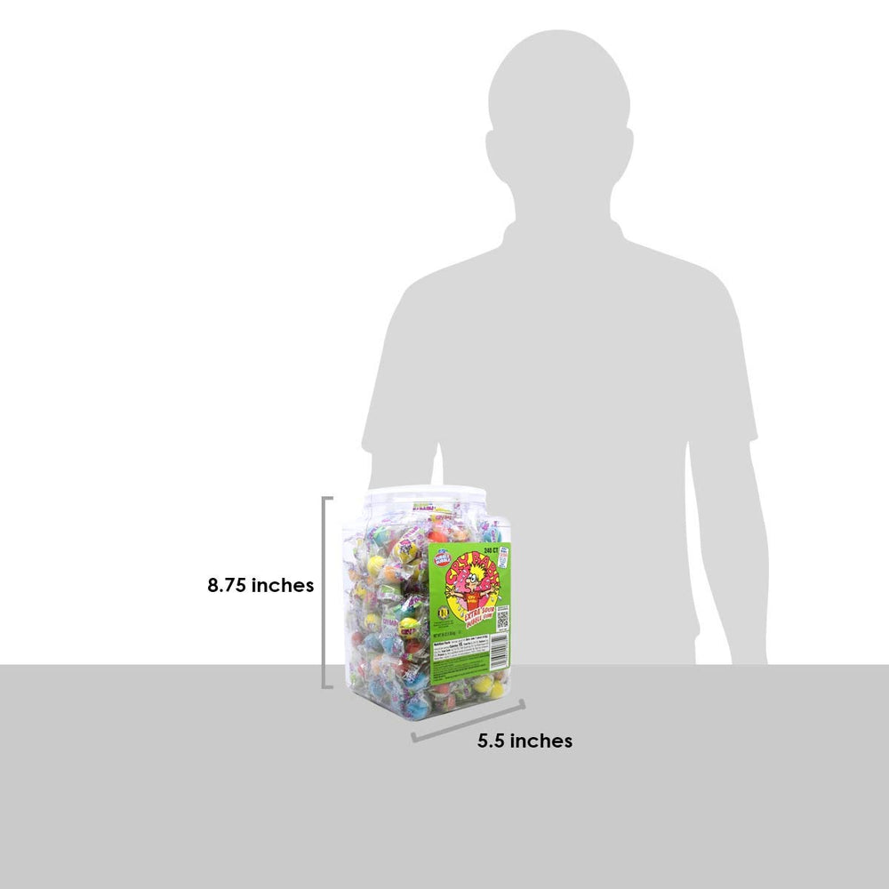 Tootsie Roll Cry Baby Extra Sour Gum shareable packaging ideal for gifting.