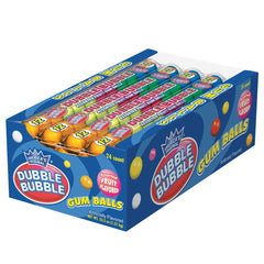 Tootsie Roll Dubble Bubble tubes with assorted fruit flavors, ideal for sharing.