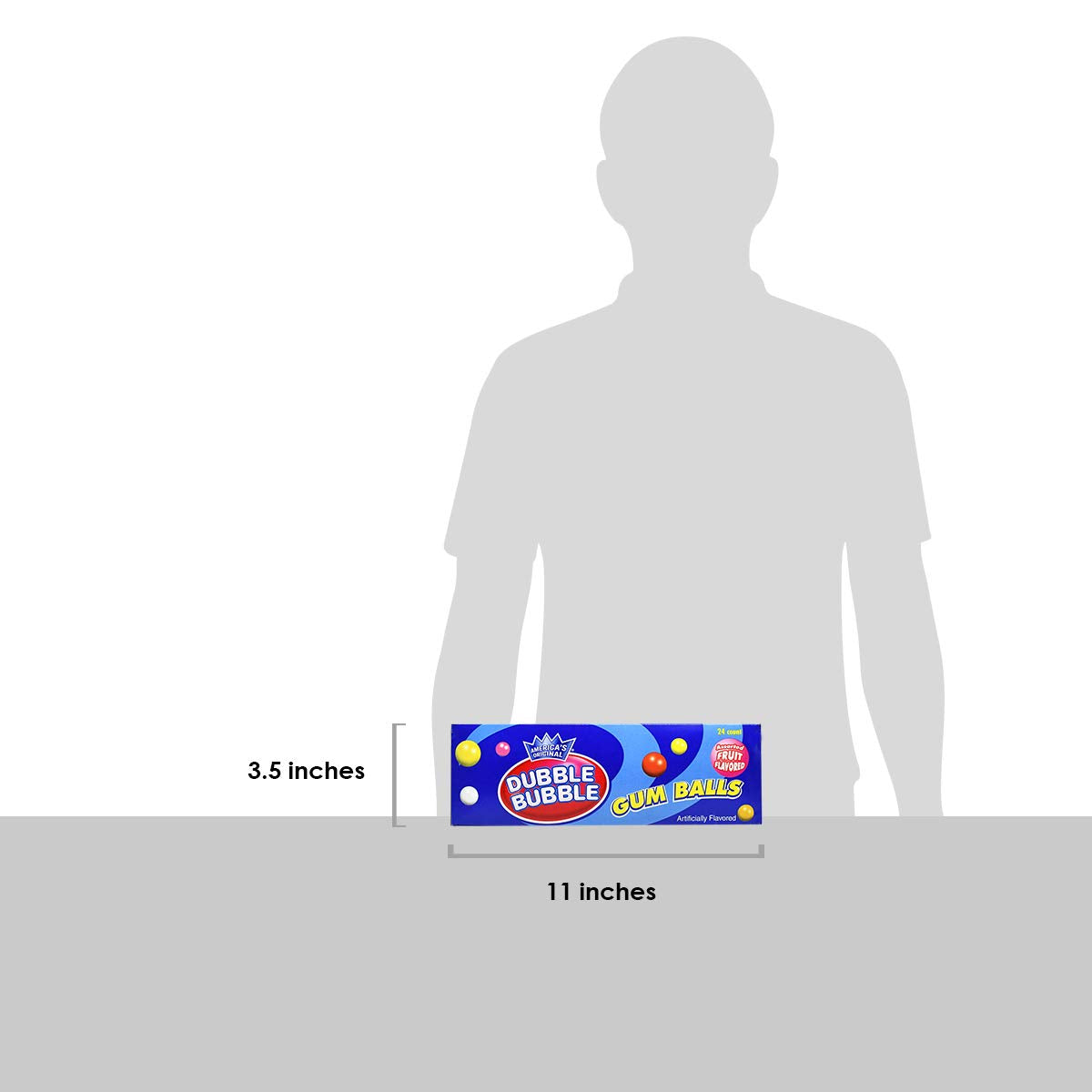 Tootsie Roll Dubble Bubble tubes showcase blueberry flavor for snacking.