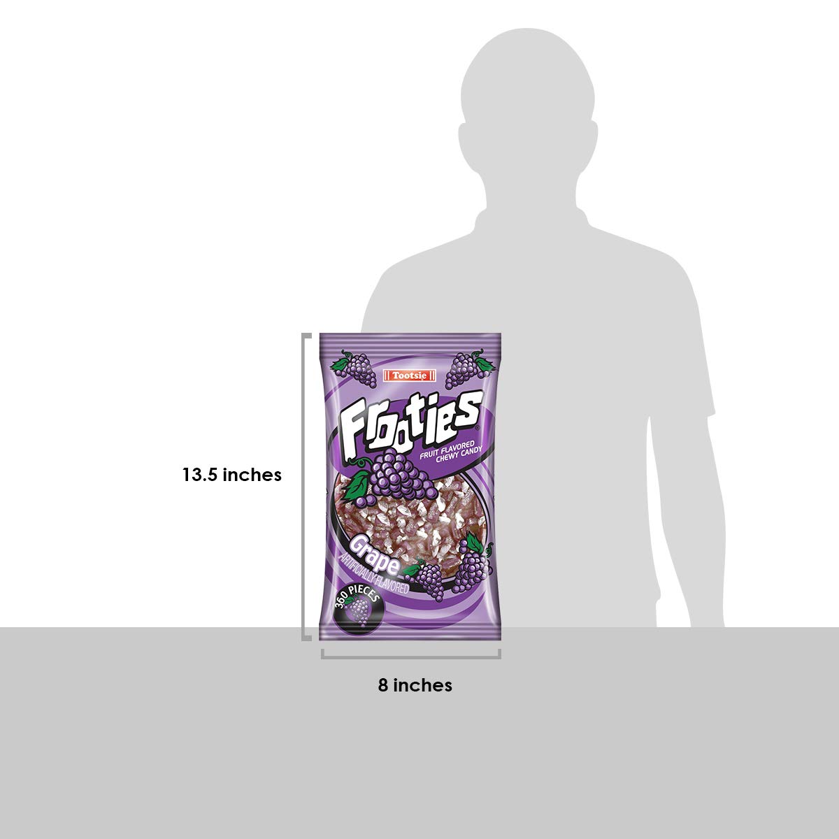 Tootsie Roll Frooties pantry snack basket for easy sharing.