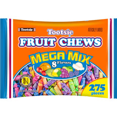 Tootsie Roll Fruit Chews Mega Mix: 275-piece assortment for shared snacking