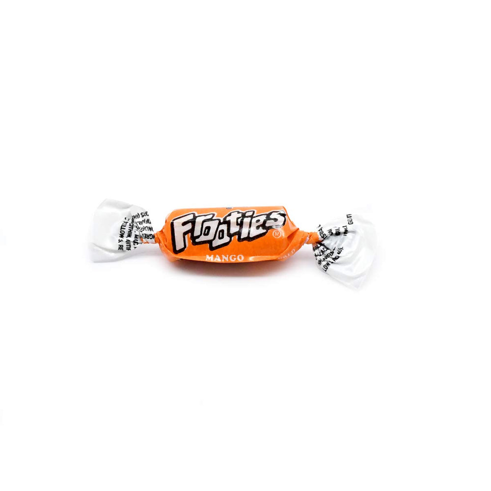 Tootsie Roll Mango Frooties bag shows 360-count stash for gatherings.