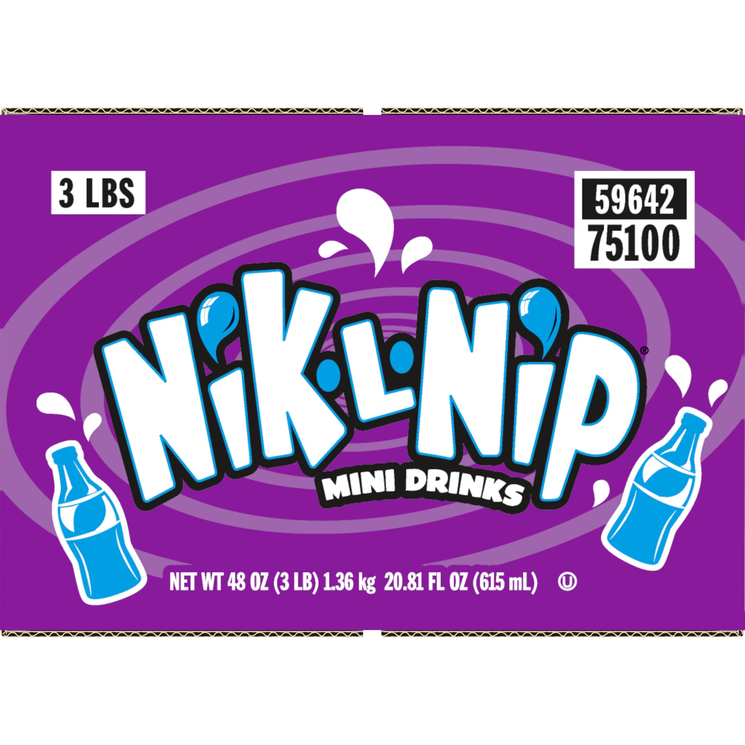 Bulk 3 lb Nik-L-Nip box simplifies party planning and sharing.