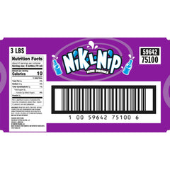 Nik-L-Nip mini drinks cherry flavor for retro birthday and classroom treats.