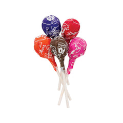 Tootsie Roll Pops open lid display for easy candy table access.