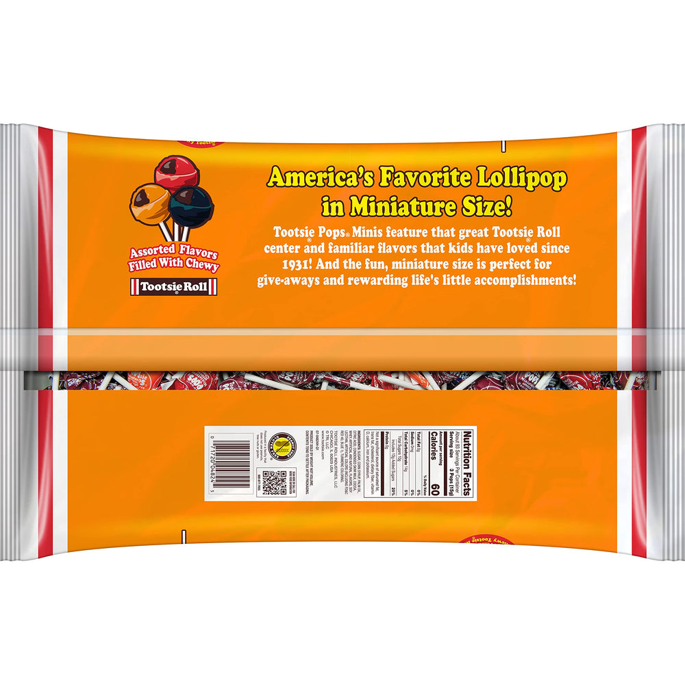 Tootsie Roll Pops original bulk 280-count signals value for parties and events.