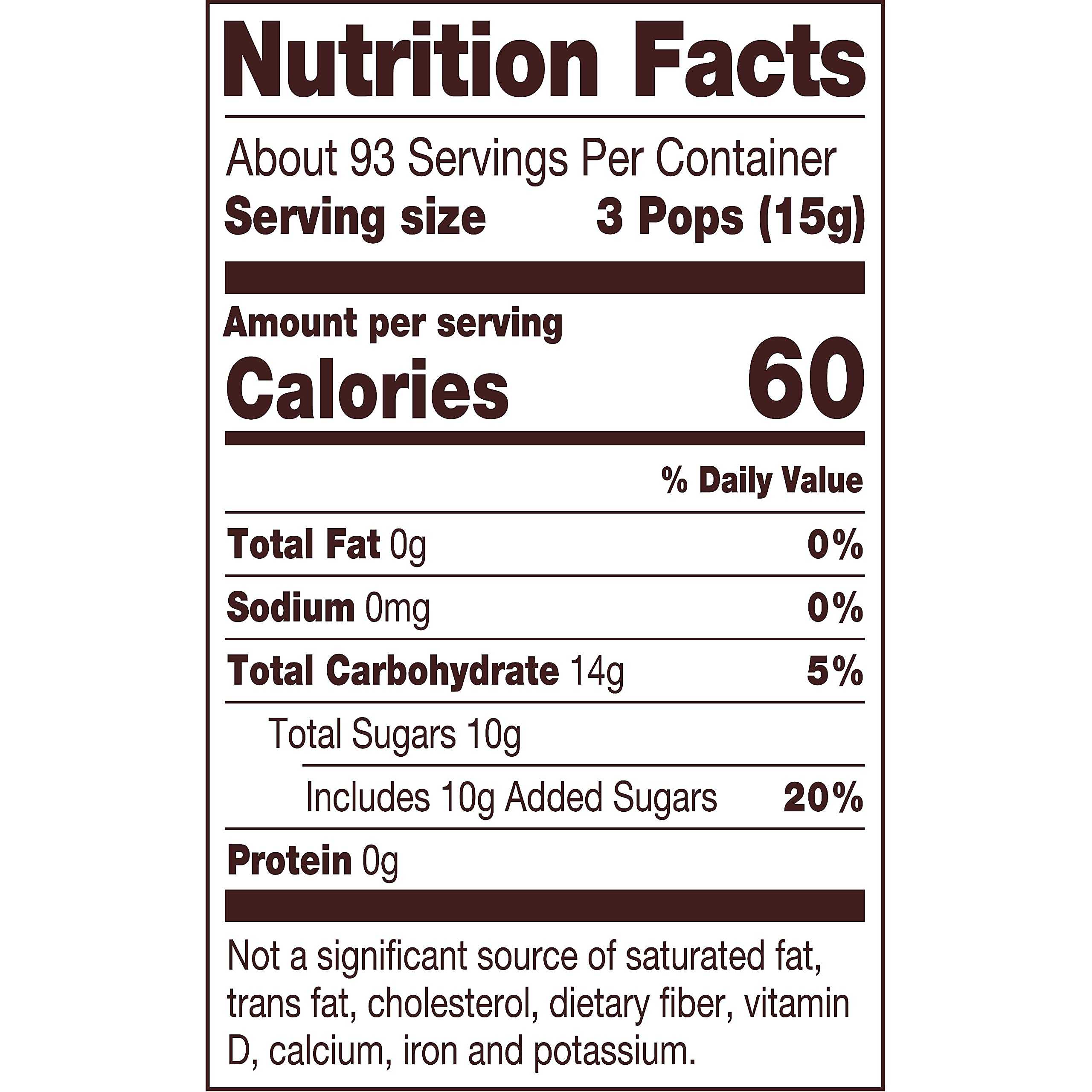 Tootsie Roll Pops chocolatey center closeup reveals creamy core in every bite.