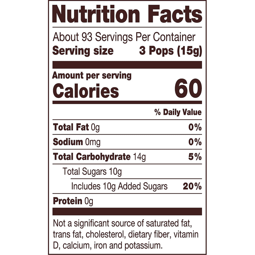 Tootsie Roll Pops chocolatey center closeup reveals creamy core in every bite.