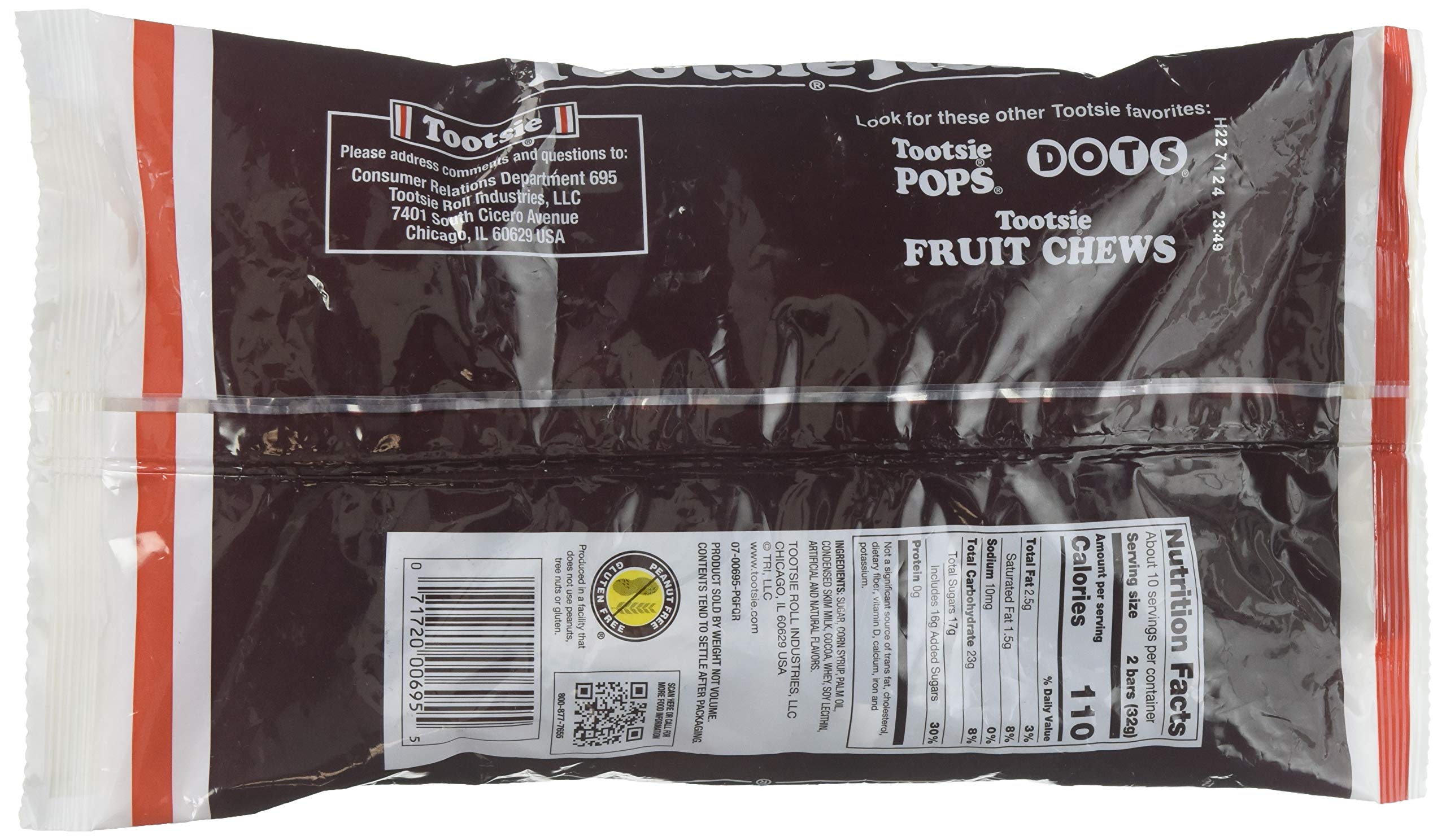 Tootsie Roll Snack Bars close-up texture highlighting chewy chocolate flavor.