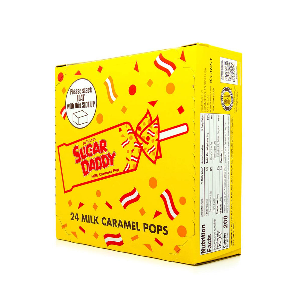 Tootsie Roll Sugar Daddies Kosher Peanut-Free Label