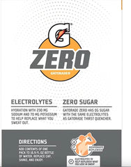 Toozoon Gatorade G Zero Powder fruit punch packet with bold, refreshing taste