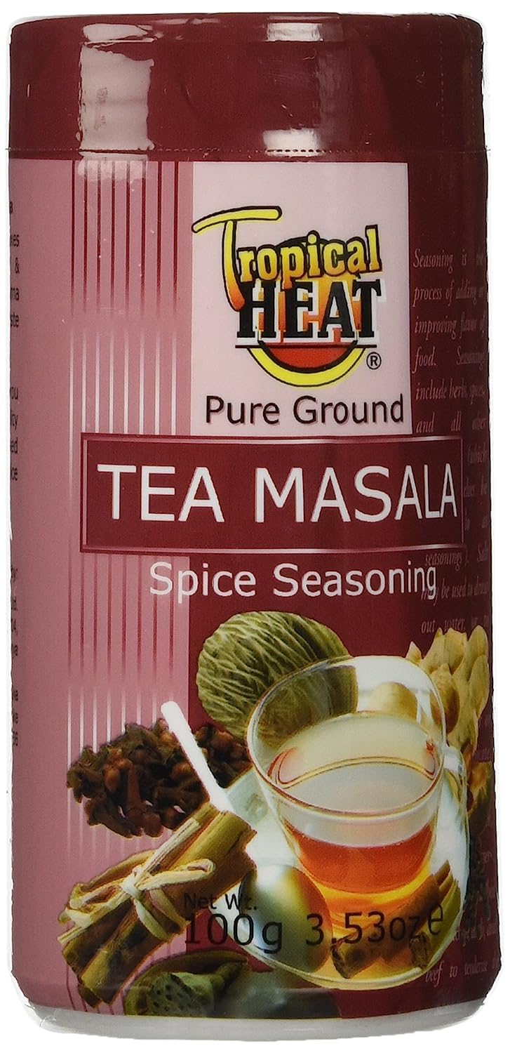 TOP BRIGHT Tropical Heat Tea Masala front pack boosts aroma for tea