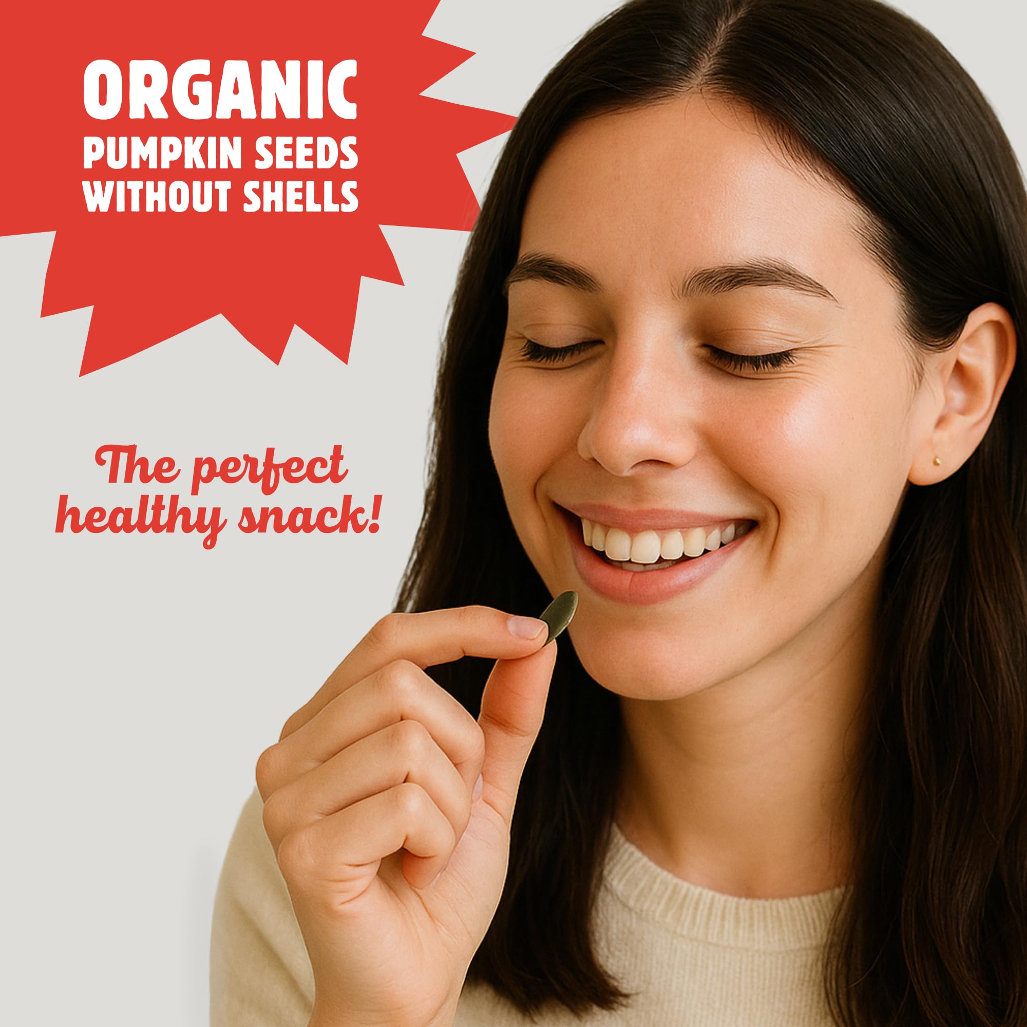 Top Fox Pumpkin Seeds to Eat hand-held snack for on-the-go.