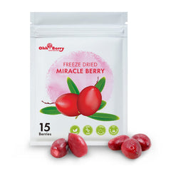 Ohh! Berry Miracle Berry pack front showing bold branding and product name