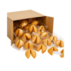 Topnotchplace fortune cookies with individually wrapped packaging for freshness and easy serving.