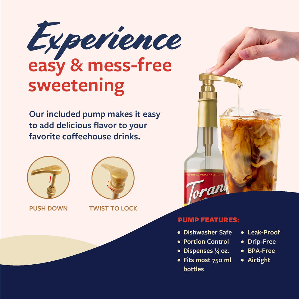 Torani Almond Orgeat Syrup coffee drink enhancement with almond notes
