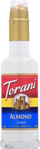 Glass of cold brew enhanced by Torani Almond Syrup for a subtle almond twist