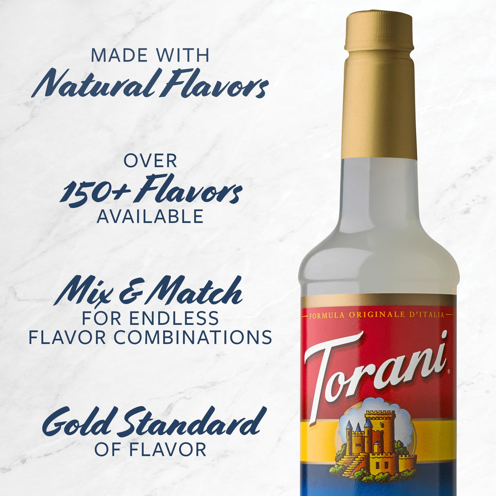 Label notes calorie-free per serving along with natural flavors.