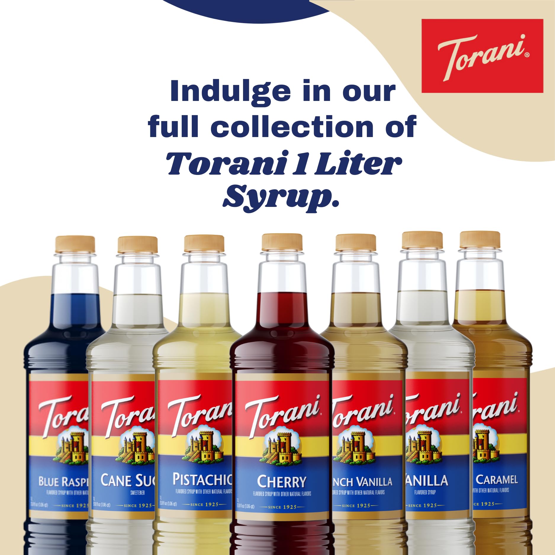 Torani Blue Raspberry used in shakes and smoothies.