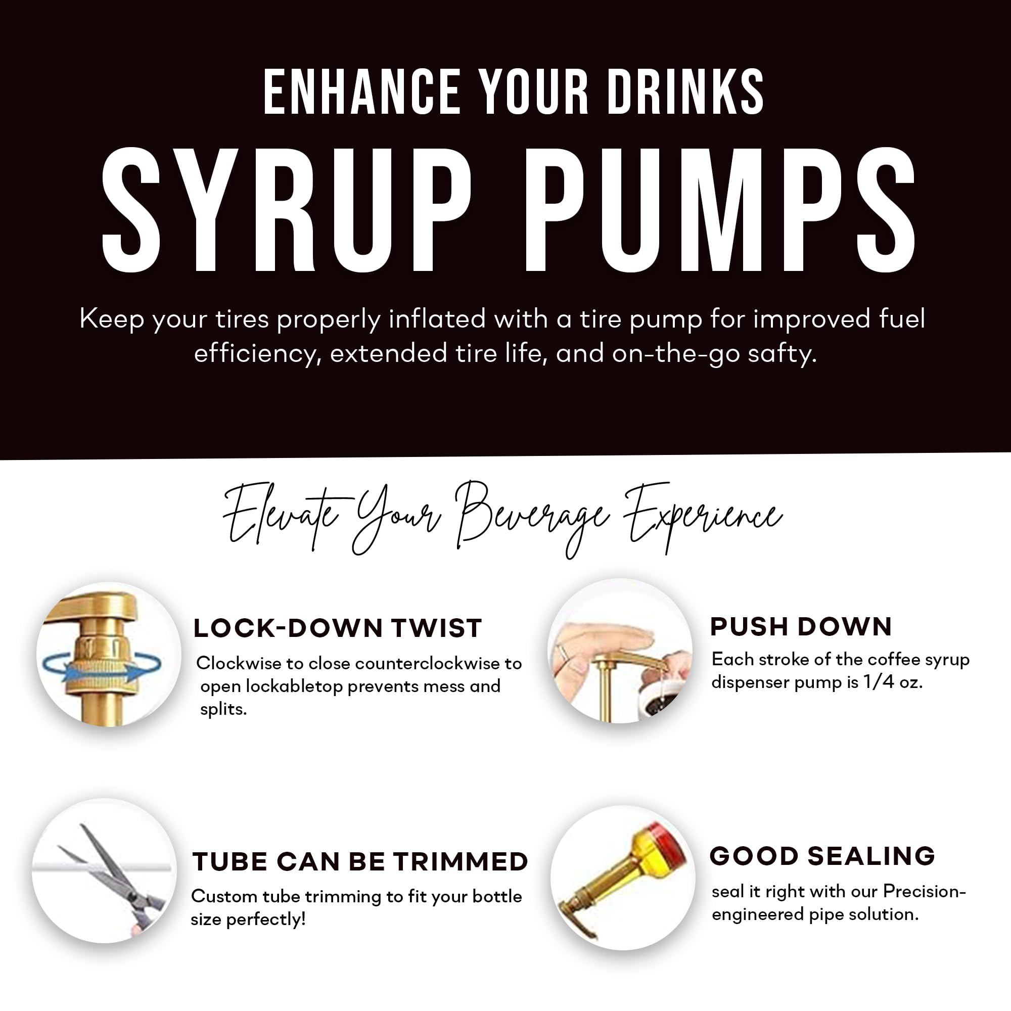 Torani bundle packaging showcases convenient syrup and pump combo.
