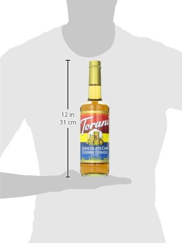 Torani cookie dough syrup with whipped cream topping for indulgent beverage