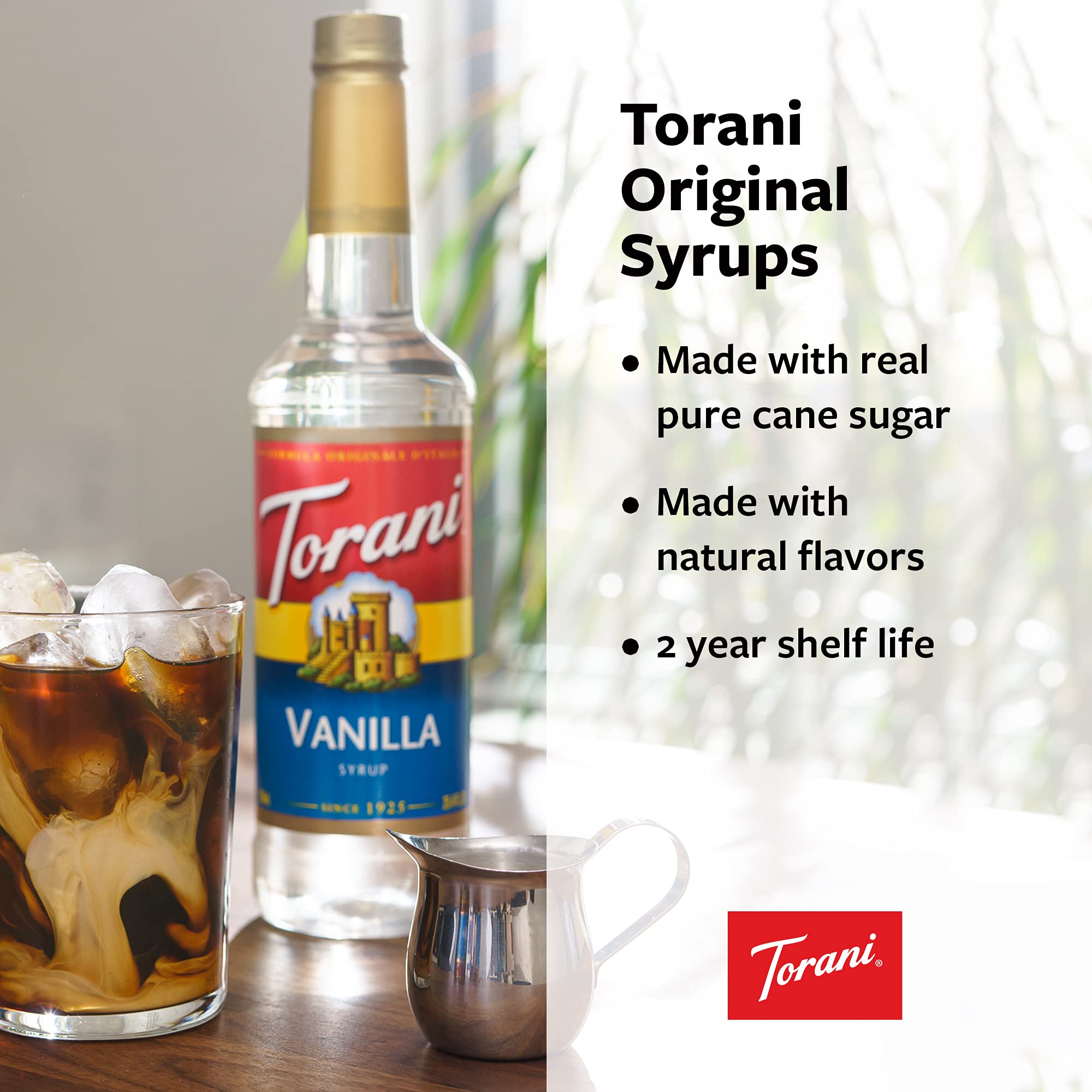 Torani Peppermint Syrup in lemonade for a bright minty note.