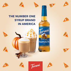 Torani Pumpkin Pie Sugar Free syrup steamers ready to cozy up.