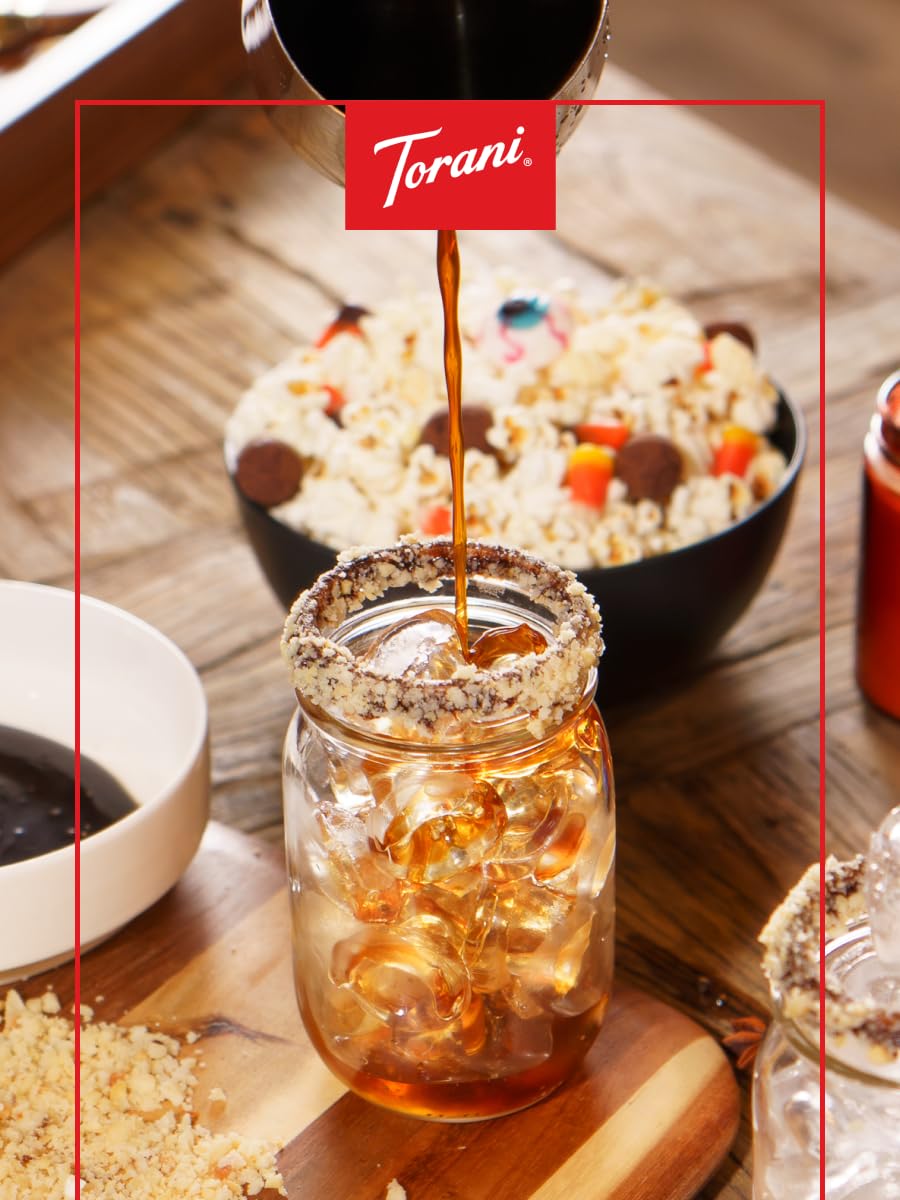 Torani Puremade Hazelnut Syrup ideal for cold brew and frappes