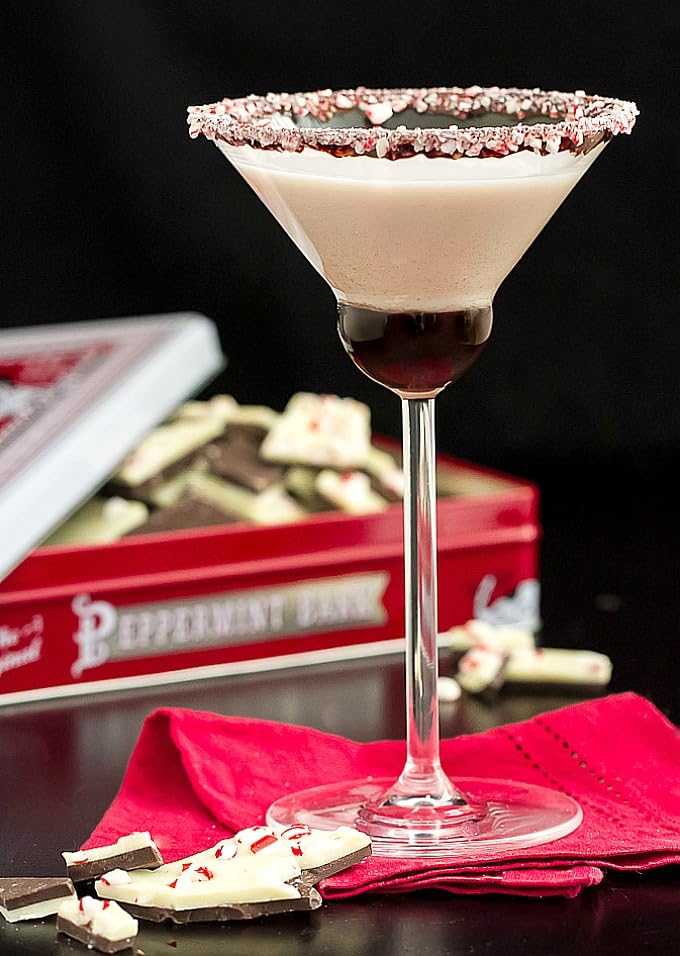 Torani Peppermint Bark pie dessert topping for festive treats.