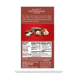Torani Puremade Chocolate Hazelnut coffee-mocha shot authentic cafe-style taste