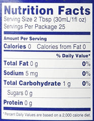 Torani Sugar Free Chocolate Macadamia Nut Syrup packaging and 750 ml bottle for home cafés.