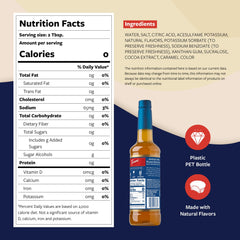 Torani sugar-free peanut butter cup syrup with pump enables mess-free sweetening