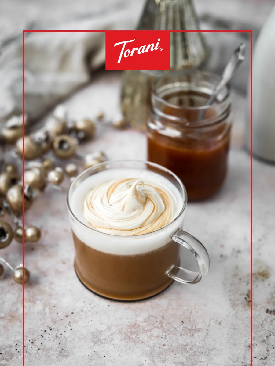 Mocha swirl with Torani Sugar Free Salted Caramel adds depth without sugar