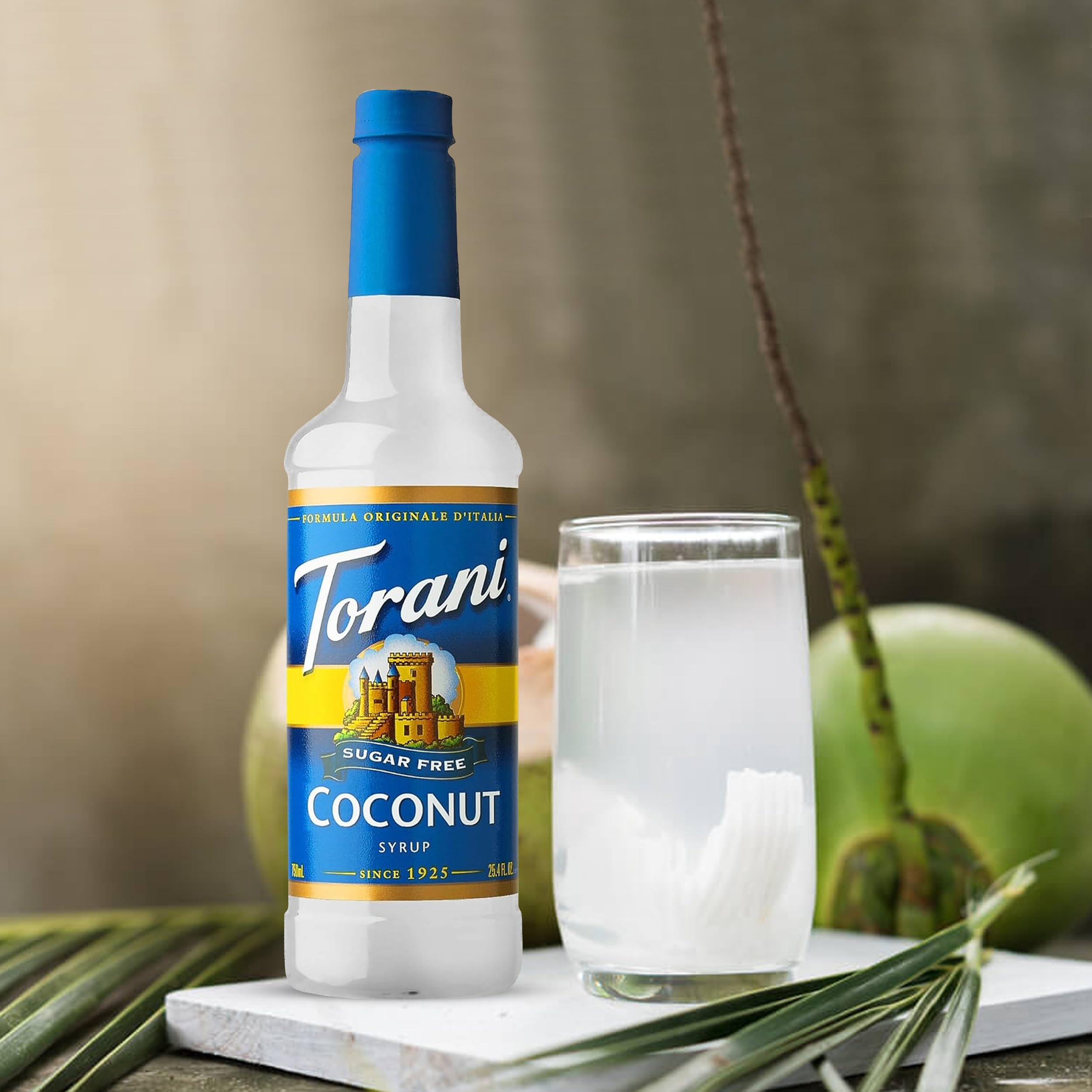 Torani tea, lemonades, and smoothies benefit from coconut flavor.