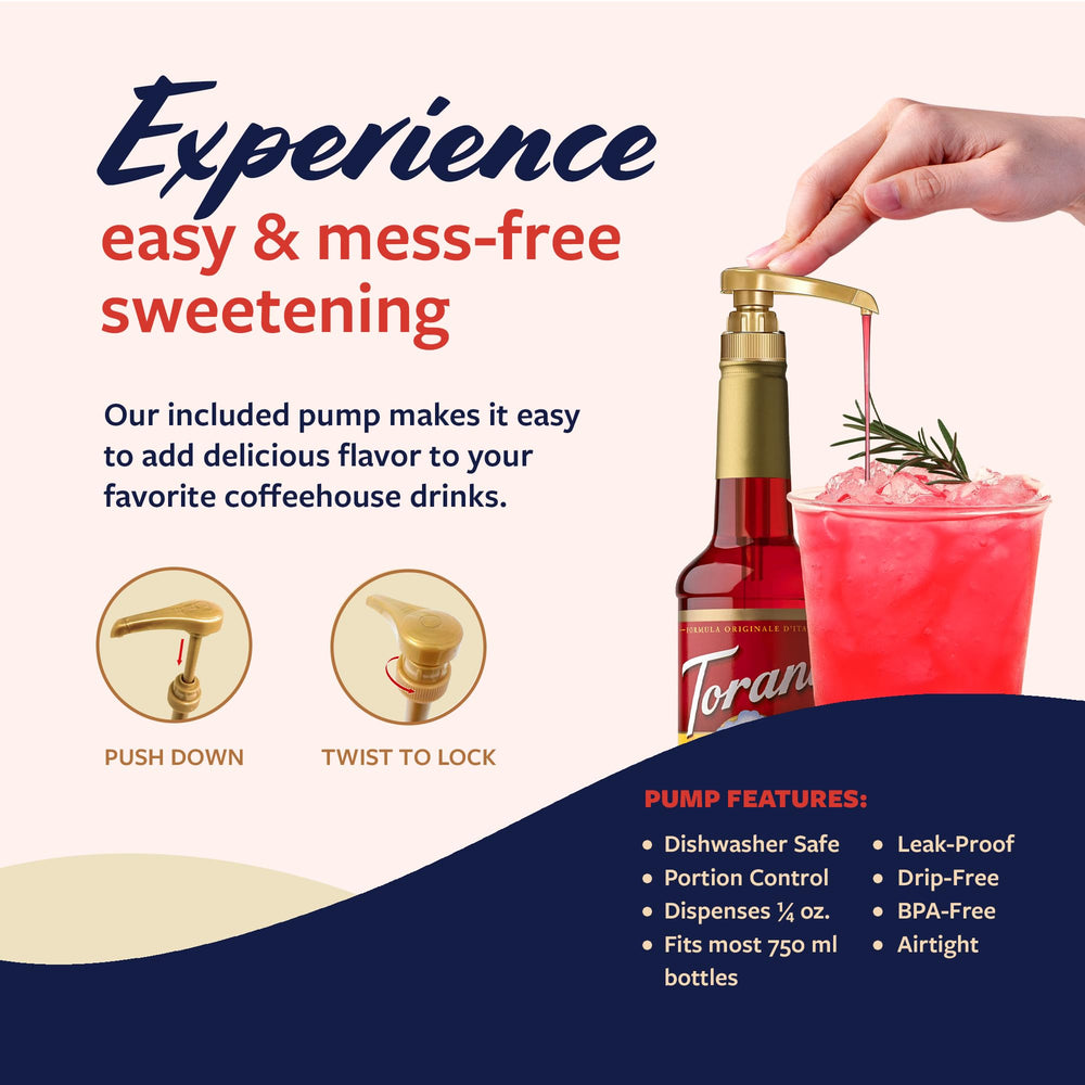 Torani Watermelon Syrup color-visual highlighting summer vibes in beverages