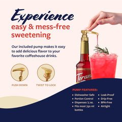 Torani Watermelon Syrup color-visual highlighting summer vibes in beverages