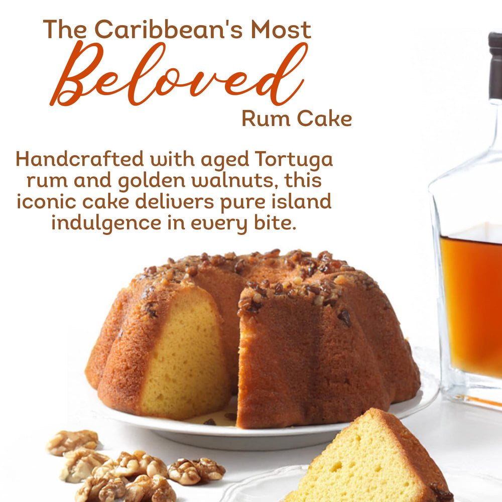 Tortuga cake baked in the Cayman Islands, premium tropical treat