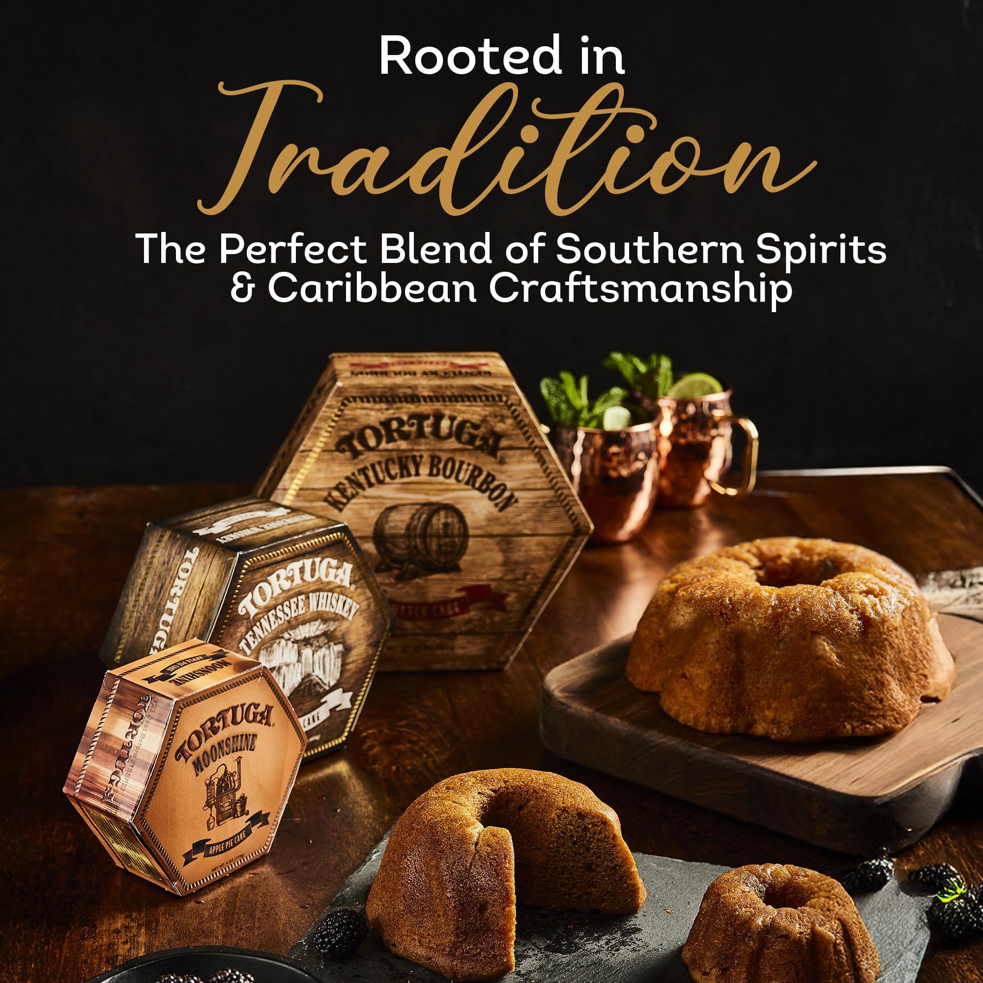 Tortuga gift-pack labeling and premium presentation for gifting occasions.
