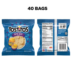 Tostitos Bite Sized Rounds gluten-free chips for carefree snacking.