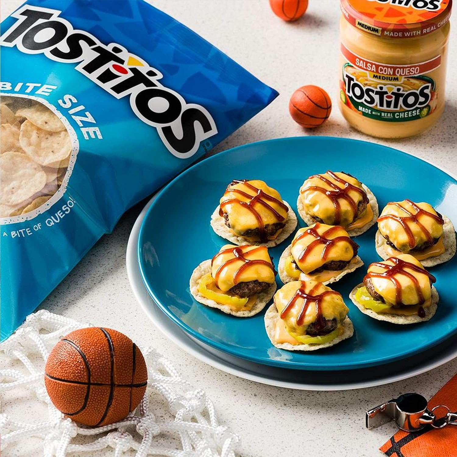 Tostitos Bite Sized Rounds salsa-dip option for gatherings.