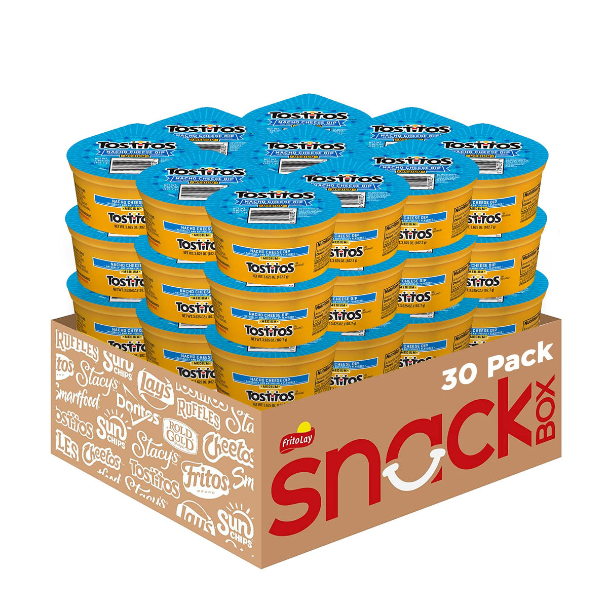 Tostitos Nacho Cheese Dip to Go cup ready for on-the-go snacking
